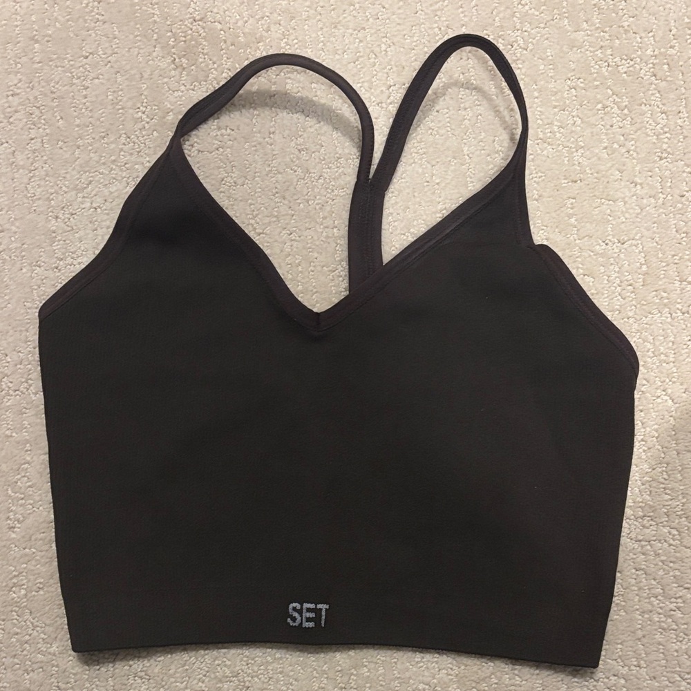 Women's Brown Sports bra from SET